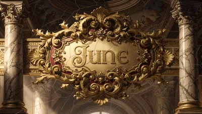 Ornate Baroque Gold Abstract Wallpaper 4K 4606x2590 Ultrawide, 4k