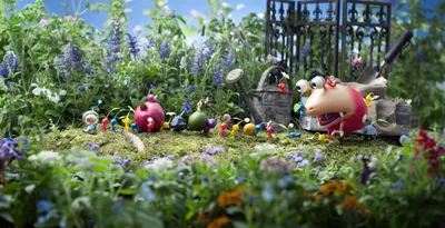 Dark Characters Wallpaper Games Wallpaper 4K 5000x2564 Hd, Desktop, Wallpaper, Featuring, Characters, From, The, Video, Game, Hey大将, Pikmin, Vibrant, Gray, Ultrawide, 4K