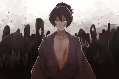 Bold Yato Wallpaper Wallpaper 4K, Black/Dark category