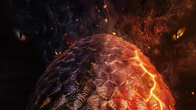 Golden Close Wallpaper Fantasy Wallpaper 4K 3840x2160 Close-up, Of, Molten, Dragon, Scales, And, Ember-lit, Eyes, Against, Smoky, Darkness, House, Brown, Orange, Ultrawide, 4K