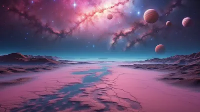 Vivid Quad Wallpaper Space Wallpaper 4K 2560x1440 2k, Quad, Hd, Pc, Desktop, Wallpaper, Alien, Planet, Landscape, Cracked, Pink, Plains, Brown, Gray, Ultrawide, QHD