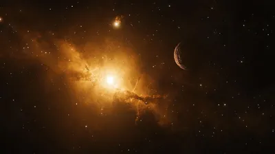 Sleek Vibrant Wallpaper Wallpaper 4K, Space category