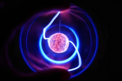 Touch Life Fingers Plasma Ball Abstract Wallpaper 4K 2208x1472 Full HD, Landscape