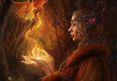 Vibrant Fantasy Wallpaper Wallpaper 4K, Fantasy category