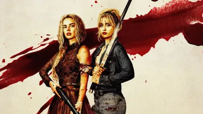 Ready Not Two Blood Splattered Abstract Wallpaper 4K 3838x2158 Blood-splattered, Ultrawide, QHD