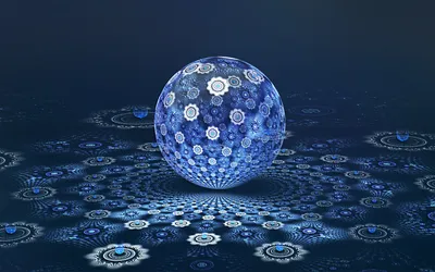 Abstract Artistic Luminous Abstract Wallpaper 4K 1920x1200 Abstract, Artistic, Hd, Pc, Desktop, Wallpaper, A, Luminous, Blue, Fractal, Sphere, Floral-mandala, Gray, Brown, Ultrawide, Full HD