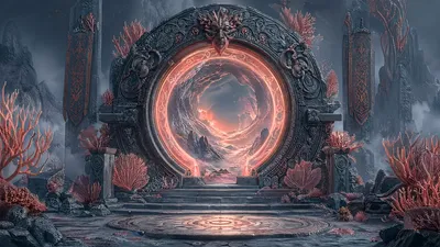 General Wallpaper 3838x2158 Fantasy Wallpaper 4K 3838x2158 Coral-like, Ultrawide, QHD