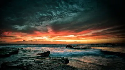 Sunset Full Use Wallpaper 4K, Nature category