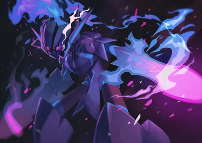 General Wallpaper 4091x2892 Space Wallpaper 4K 4091x2892 Dark Blue, Anime-style, Blue-purple, Landscape, 4k