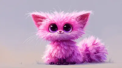 Fluffy Wide Eyed Cute Abstract Wallpaper 4K 4118x2302 Wide-eyed, Ultrawide, 4k