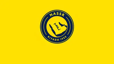Bright Yellow Navy Circular Nassr Abstract Wallpaper 4K 4094x2302 Al-nassr, Ultrawide, 4k