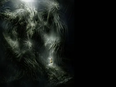 Dark Eerie Monstrous Creature Face Black/Dark Wallpaper 4K 1600x1200 Dark, Eerie, Wallpaper:, Featuring, A, Monstrous, Creature's, Face, Creature, 039, Emerging, Shadows, Gray, Landscape