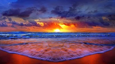 Epic Sunset Wallpaper Wallpaper 4K, Nature category