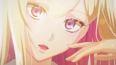 Close Anime Portrait Noren Abstract Wallpaper 4K 1918x1078 Close-up, Blue, Ultrawide