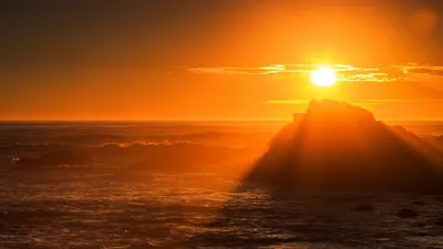 Vibrant Sunset Wallpaper Wallpaper 4K, Nature category