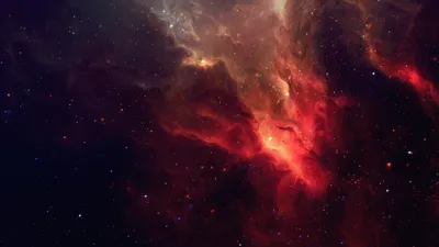 Vibrant Nebula Swirling Space Wallpaper 4K 3840x2160 Hd, Desktop, Wallpaper, Featuring, A, Vibrant, Nebula, With, Swirling, Red, Gold, Hues, Brown, Ultrawide, 4k