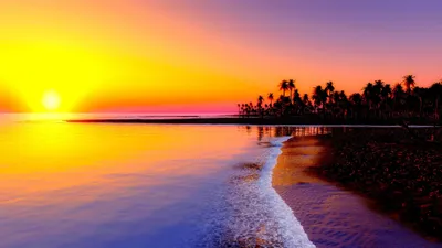 Epic Sunset Wallpaper Wallpaper 4K, Nature category
