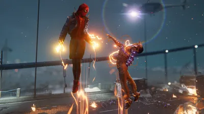 Spider Man Playstation Games Wallpaper 4K 3838x2158 Spider-man, Mid-air, Ultrawide, QHD