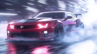 Dynamic Chevrolet Camaro Wallpaper 4K, Abstract category