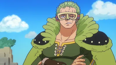 Anime One Piece Roronoa Nature Wallpaper 4K 1918x1078 Fur-lined, Coat, Blue, Ultrawide