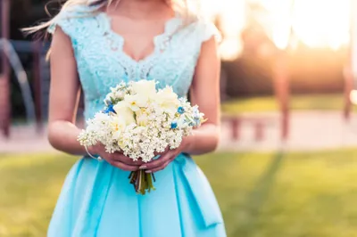 Bridesmaid Blue Dress Abstract Wallpaper 4K 2208x1471 Blue, Full HD, Ultrawide