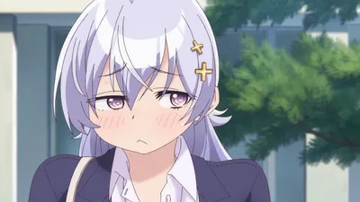 Hiyori Hiwamura Yowayowa Sensei Space Wallpaper 4K 1918x1078 Lavender-haired, Ultrawide