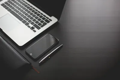 Black Styled Minimal Office Things Black/Dark Wallpaper 4K 2208x1471 Room, Full HD, Ultrawide
