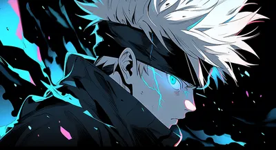 Gojo Live Jujutsu Kaisen Abstract Wallpaper 4K 2182x1186 Full HD, Ultrawide