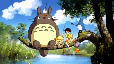 Totoro Mini Satsuki Mei Kusakabe Nature Wallpaper 4K 1920x1080 Hd, Desktop, Wallpaper, Featuring, Totoro, Mini, Satsuki, Mei, Kusakabe, Anime, Neighbor, Sitting, White, Ultrawide, Full HD