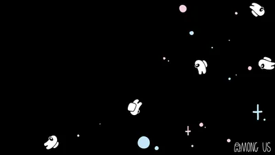 White Among Astronauts Floating Space Wallpaper 4K 1920x1080 Hd, Pc, Desktop, Wallpaper, Featuring, White, Among, Us, Astronauts, Floating, Space, Stars, Black, Ultrawide, Full HD