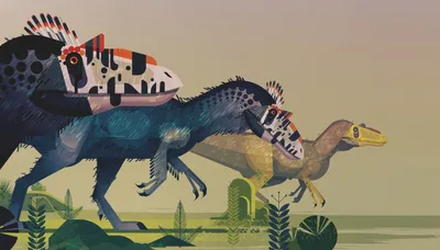 Misty Minimalist Wallpaper Minimal Wallpaper 4K 3329x1897 Minimalist, Hd, Pc, Desktop, Wallpaper:, Featuring, Stylized, Dinosaurs, Walking, Against, Muted, Simple, Gray, Ultrawide, QHD