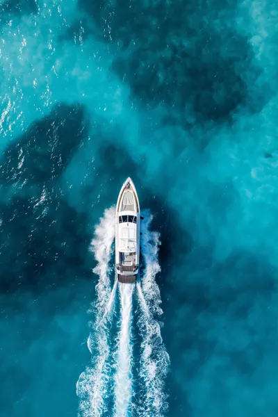 Motor Yacht Sailing Nature Wallpaper 4K 2208x3313 Sea, Full HD, Portrait