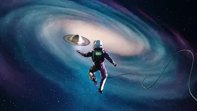 Planet Sci Astronaut Wallpaper 4K, Space category