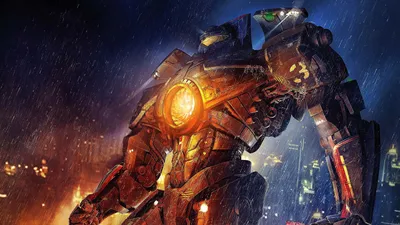 Dynamic Giant Robot Technology Wallpaper 4K 1920x1080 A, Dynamic, Hd, Wallpaper, Featuring, Giant, Robot, Movie, Pacific, Rim, Set, Against, Brown, Ultrawide, Full HD