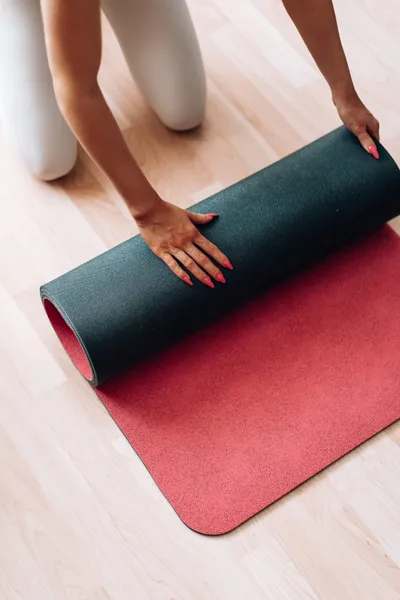 Yoga Mat Home Exercise Abstract Wallpaper 4K 2208x3313 Full HD, Portrait