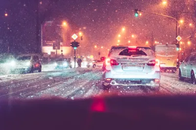 Evening Traffic Jam Nature Wallpaper 4K 2208x1471 Full HD, Ultrawide