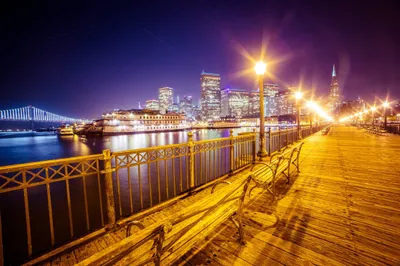 Old Pier San Francisco World Wallpaper 4K 2208x1471 Pier, Full HD, Ultrawide