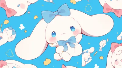 Anime Cinnamoroll Adorable Sanrio Character Wallpaper 4K, Nature category