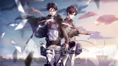 Anime Characters Levi Ackerman Abstract Wallpaper 4K 3840x2160 Hd, Desktop, Wallpaper, Featuring, Anime, Characters, Levi, Ackerman, Eren, Yeager, Attack, Titan, White, Ultrawide, 4K