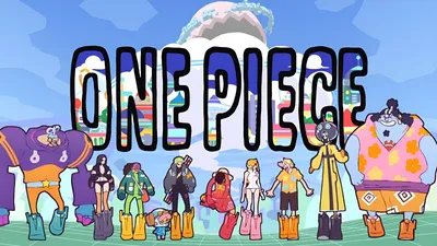Anime One Piece Main Characters Wallpaper 4K, Nature category