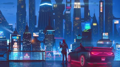 Cyberpunk Cave Technology Wallpaper 4K, Technology category