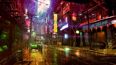 Cyberpunk Cave Technology Wallpaper 4K, Technology category