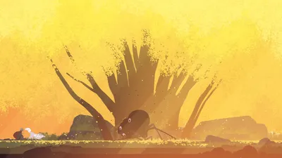 Calm Vibrant Wallpaper Games Wallpaper 4K 1920x1080 A, Vibrant, Hd, Wallpaper, From, The, Video, Game, Neva, Featuring, Striking, Yellow, Pink, Ultrawide, Full HD
