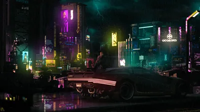 Cyberpunk Cave Technology Wallpaper 4K, Technology category
