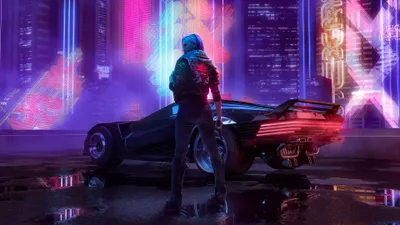 Cyberpunk Cave Technology Wallpaper 4K, Technology category