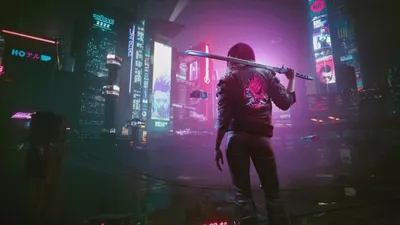 Cyberpunk Dynamic Xbox Wallpaper 4K, Games category