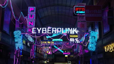 Dark Cyberpunk Wallpaper Wallpaper 4K, Technology category