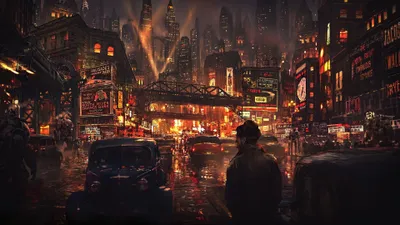 Cyberpunk Technology Wallpaper 4K, Technology category