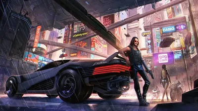 Cyberpunk Cave Technology Wallpaper 4K, Technology category