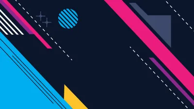 Abstract Geometric Design Bold Wallpaper 4K, Abstract category